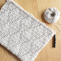 Bergtoppen sjaal PDF Patroon